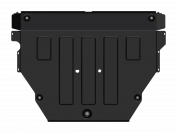 Защита картера и КПП для VOLKSWAGEN Atlas  2017 -, V-3,6 AT FullWD, Sheriff, сталь 2,5 мм, арт. 26.5112