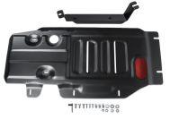 Защита КПП и РК АвтоБроня для BMW X4 F26 (V - 3.0D) (xDrive30d) 2014-2018, штампованная, сталь 1.8 мм, с крепежом, 111.00507.1