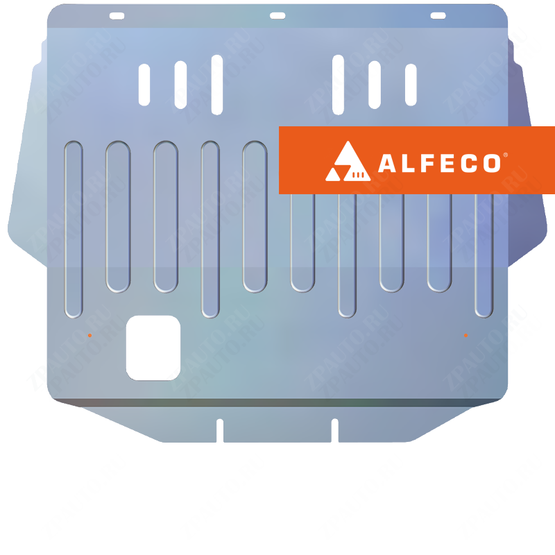 Защита  картера и КПП Citroen Xsara (Mark1) 1997-2000 V-1,4-2,0; 1,4D-2,0D , ALFeco, алюминий 4мм, арт. ALF0405al-1