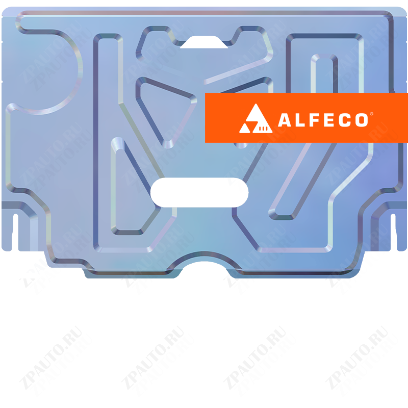 Защита  картера и КПП (малая)  Toyota Camry (XV70) 2018- V-all , ALFeco, алюминий 4мм, арт. ALF24156al