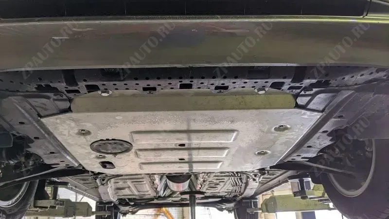 Защита картера для Suzuki Swift 2019 - 1,2 AT FWD, 4WD Sheriff, алюминий 4мм, арт. 23.5223