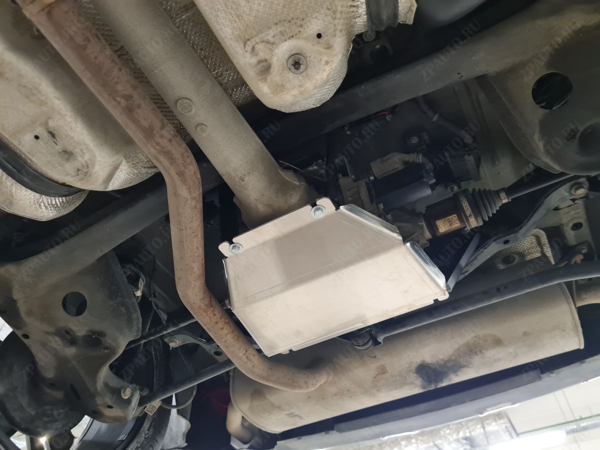 04.43ABC ЗАЩИТА РЕДУКТОРА CHEVROLET TRAILBLAIZER 4WD (2020-) (АЛЮМИНИЙ 4 ММ)