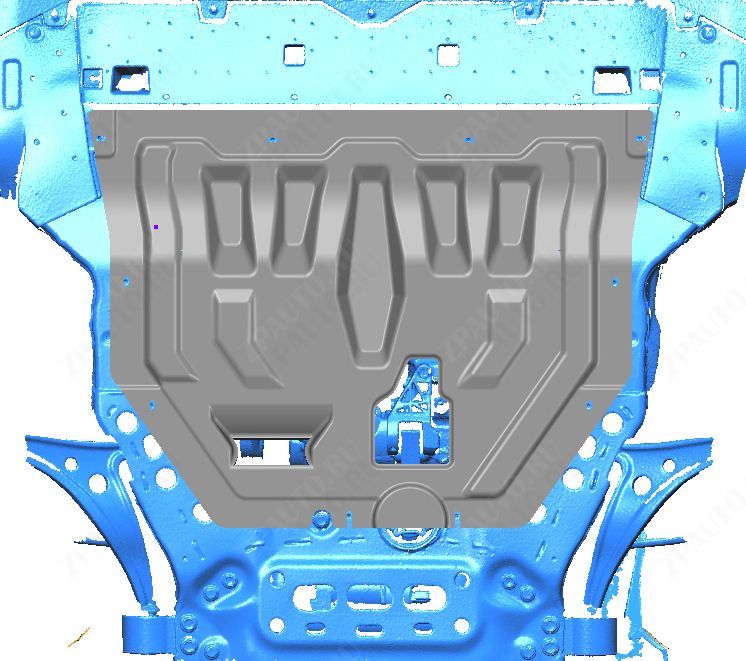 КОМПОЗИТНАЯ ЗАЩИТА ДВИГАТЕЛЯ И КПП GAC GS8_M8 (2023-) / TRUMPCHI M8 (2023-) (КОМПОЗИТ 6ММ), арт.: 51.01K