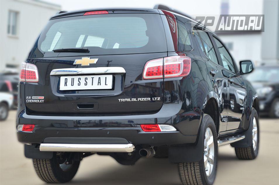 Защита заднего бампера d76 для Chevrolet TrailBlazer 2013, Slitkoff CTRZ-001515