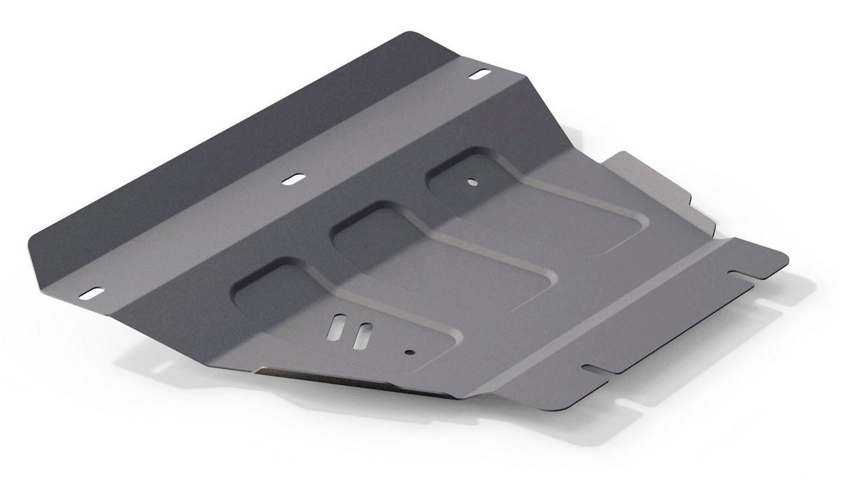 Защита РК Rival для Volkswagen Amarok I рестайлинг 2016-2019, штампованная, алюминий 4 мм, с крепежом, 333.5857.1