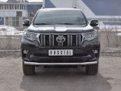 Защита переднего бампера d57 секции LCPZ-002859 для автомобиля TOYOTA LC PRADO 150 2017-, Slitkoff