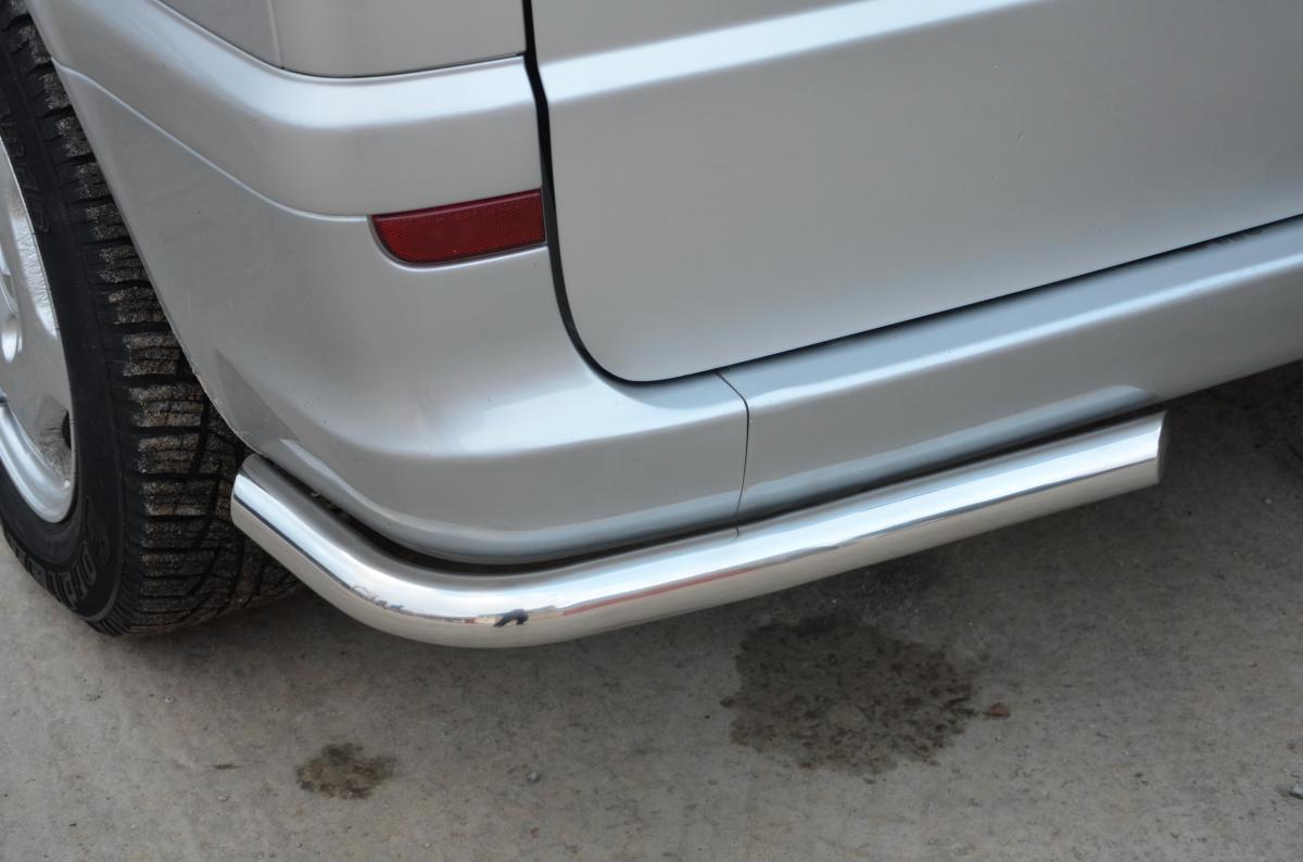 Защита заднего бампера угловая  для автомобиля MERCEDES-BENZ VITO. MBV.2005.11, Россия