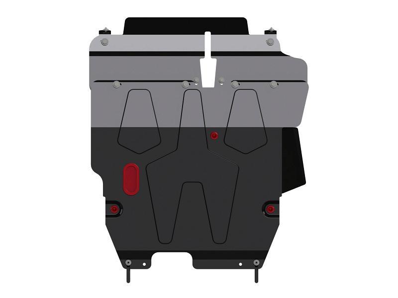 Защита картера и КПП для MITSUBISHI Outlander  2003 - 2006, V-2,0; 2,4, Sheriff, сталь 2,0 мм, арт. 14.0564