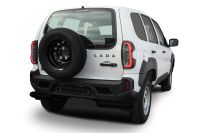 Уголки d76 черные Lada Niva Travel (2020-2023) , Slitkoff, арт. NivTR013B