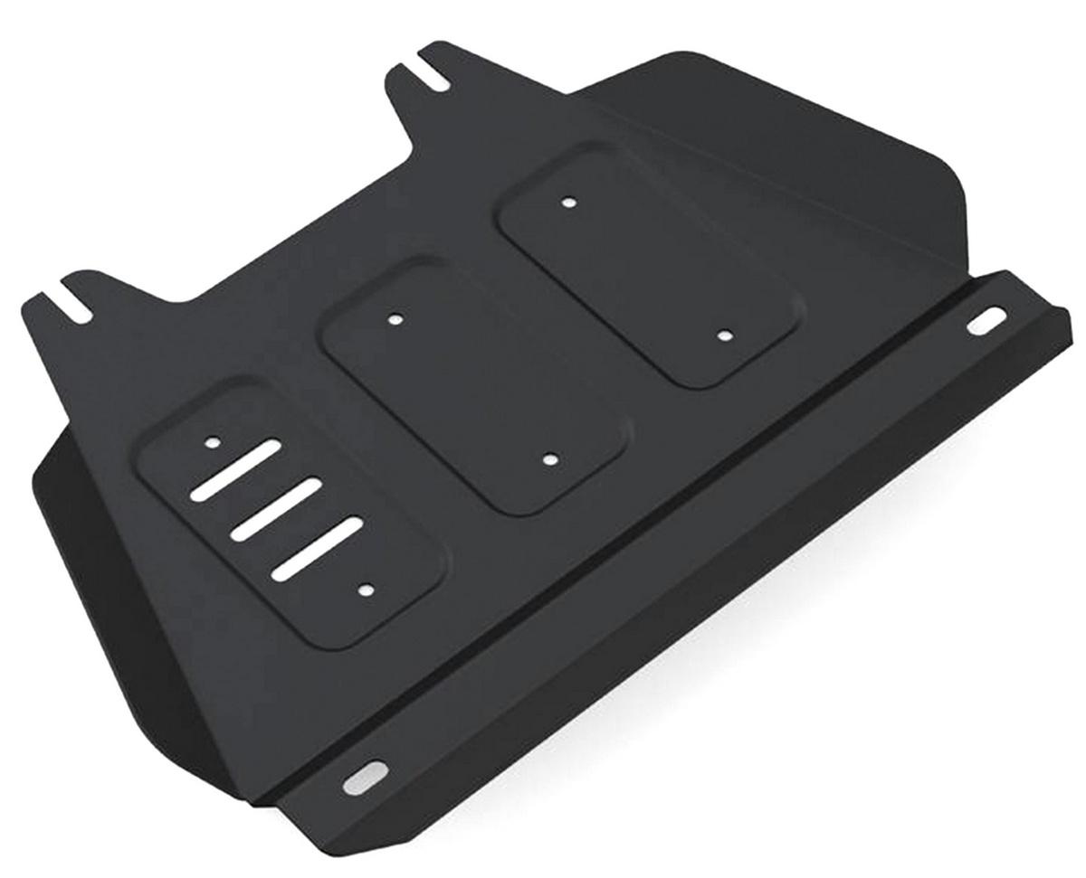 Защита РК Rival для Isuzu D-Max II 2012-2021, сталь 3 мм, с крепежом, штампованная, 2111.9104.1.3