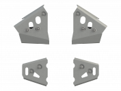 Защита рычагов для HONDA TRX500FA6 2018-, алюминий 4 мм, STORM, арт. 4124