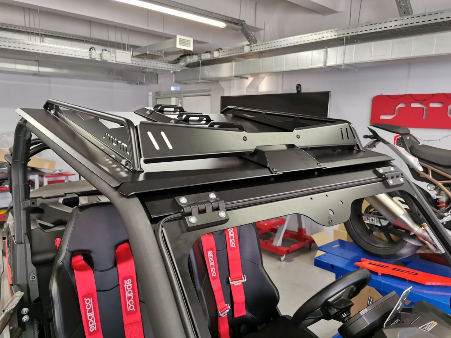 Крыша для CAN-AM Maverick Trail/Sport 800/1000 2018 -, алюминий 3 мм, STORM, арт. MP 0566