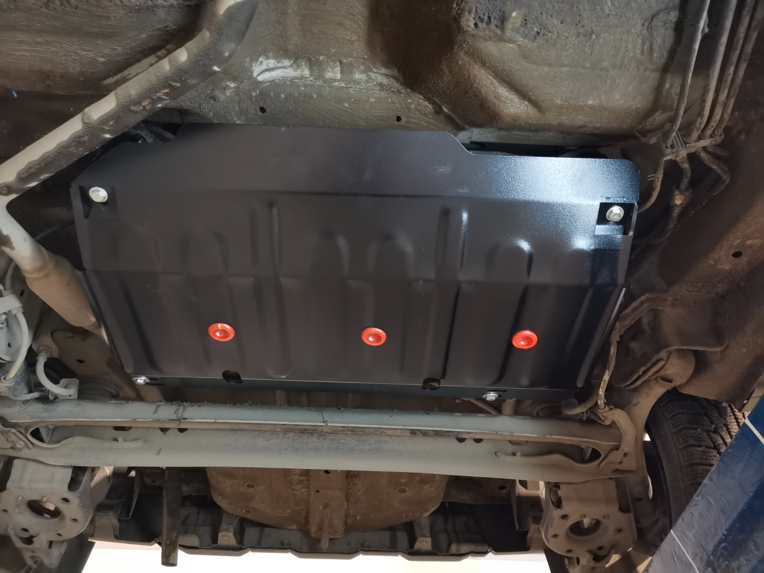 Daihatsu Taft 2020- V-0,7 CVT 2WD защита топливного бака, ALFeco, сталь, 2 мм, арт. ALF24159st