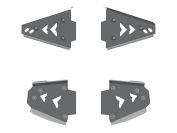 Защита рычагов для YAMAHA Viking  2014-16, алюминий 4 мм, STORM, арт. 2539