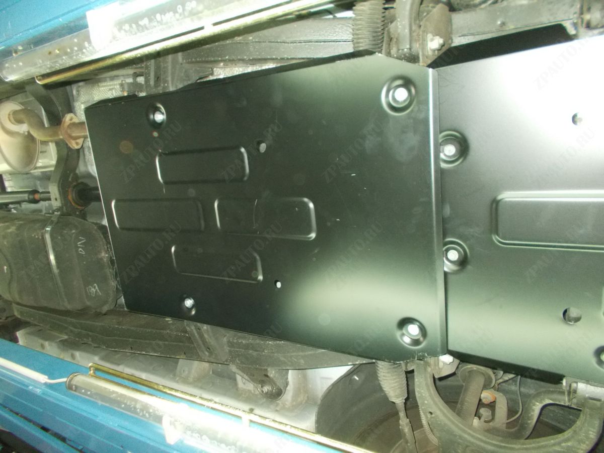 Защита КПП для SSANG  YONG Rexton/Rexton Sport/Musso  2018 -, V-2,2D; 2,0 MT, AT AWD; RWD  , Sheriff, сталь 2,5 мм, арт. 29.3916