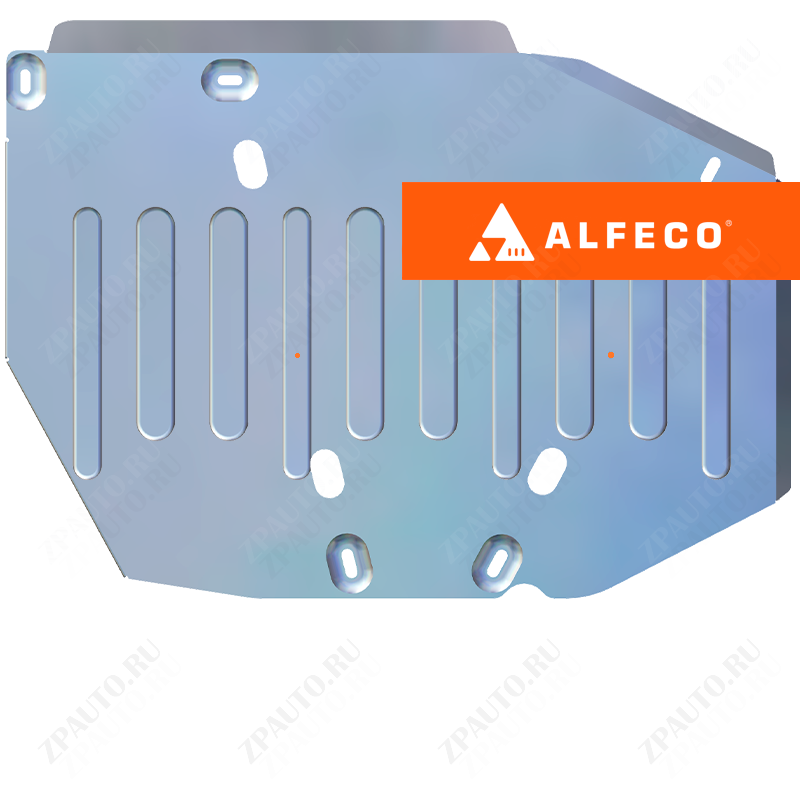 Soueast S07  2024- V-1,6  7 DCT защита топливного бака и адсорбера, ALFeco, алюминий, 4 мм, арт. ALF7003al-4