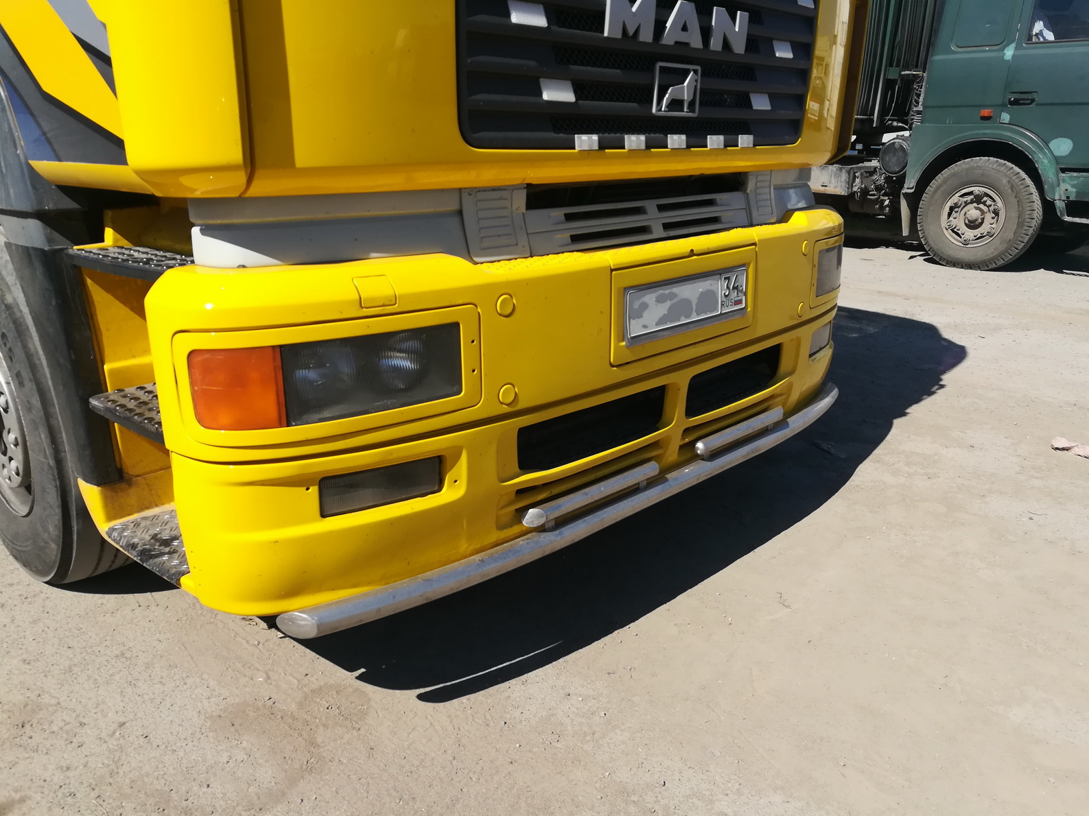 Защита бампера для автомобиля MAN Седельный тягач MAN, Россия MAN.03