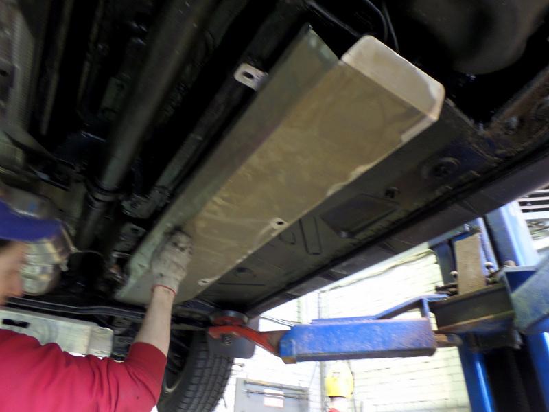 Защита топливных трубок для RENAULT Duster  2016 -, V-2.0; 1,5 DCi 4wd, Sheriff, сталь 2,0 мм, арт. 18.3100