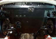 Защита  картера для Toyota 4Runner (N130) 1987-1995  V-2,4;2,7 , ALFeco, сталь 2мм, арт. ALF24104st
