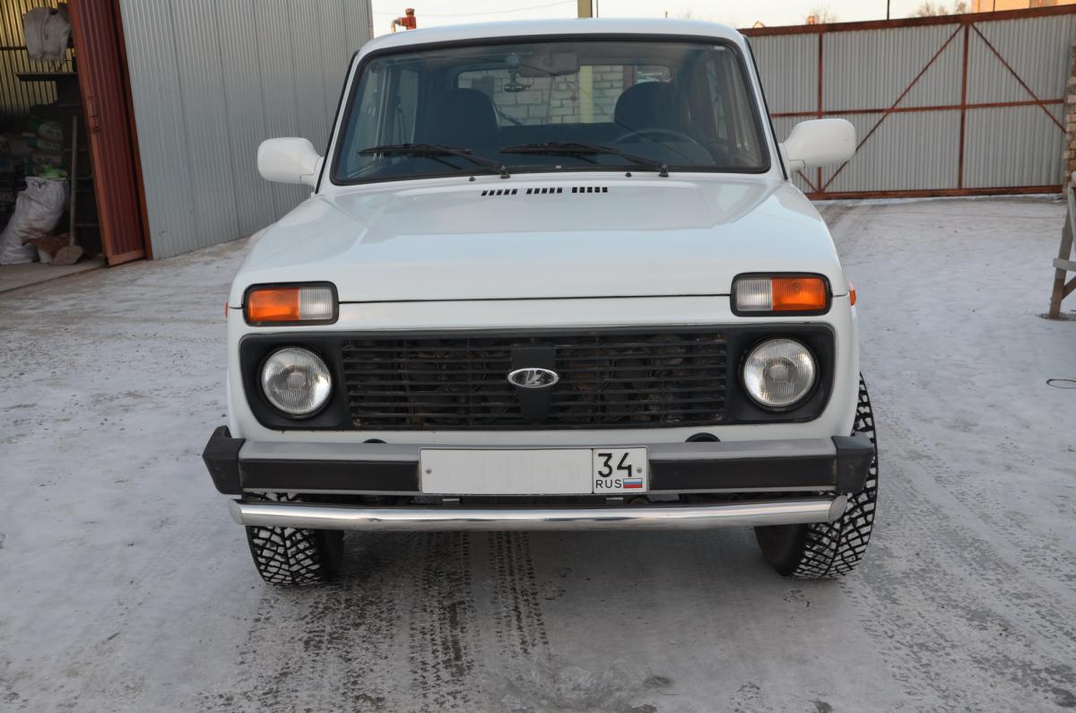 Защита переднего бампера для автомобиля LADA Niva 2121, Россия CVNV.21.02