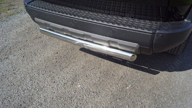 Защита задняя (центральная) 75х42 мм Toyota Land Cruiser 250 Prado 2024 арт. TOYLC25024-14