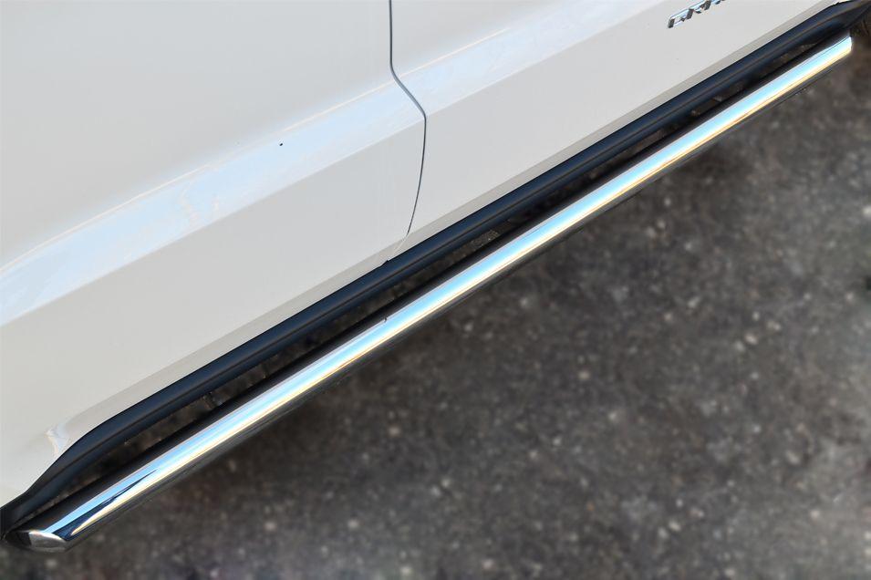 Защита порогов d57 вариант 1 для Jeep Grand Cherokee 2013, Slitkoff JGCT-0015291