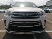 Защита переднего бампера двойная для автомобиля TOYOTA Highlander  2017. THL.17.03, Россия