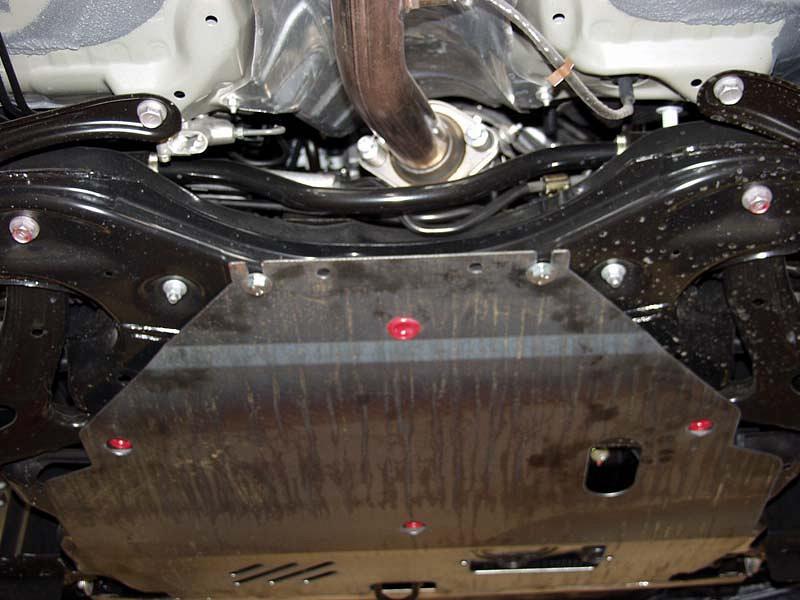 Защита картера и КПП для TOYOTA Corolla  Verso  2001 - 2008, V-1,6; 1,8, Sheriff, сталь 2,0 мм, арт. 24.0743