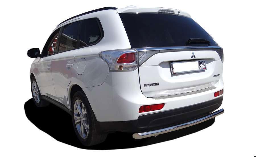 Защита заднего бампера d60 для Mitsubishi Outlander 2014, MSO.14.11, Россия
