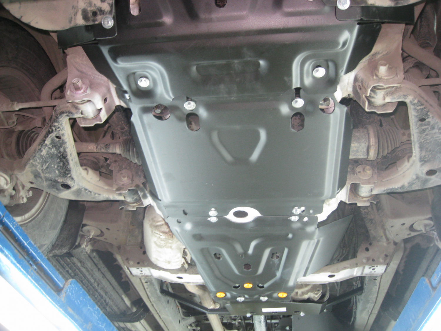 Sollers ST6 2023- V-2,0MT; 2,0TD защита картера, ALFeco, алюминий, 4 мм, арт. ALF5604al-2