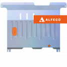 Защита  картера и КПП Mazda 121 1996-2000 V-1,3;1,5 , ALFeco, алюминий 4мм, арт. ALF1308al-1