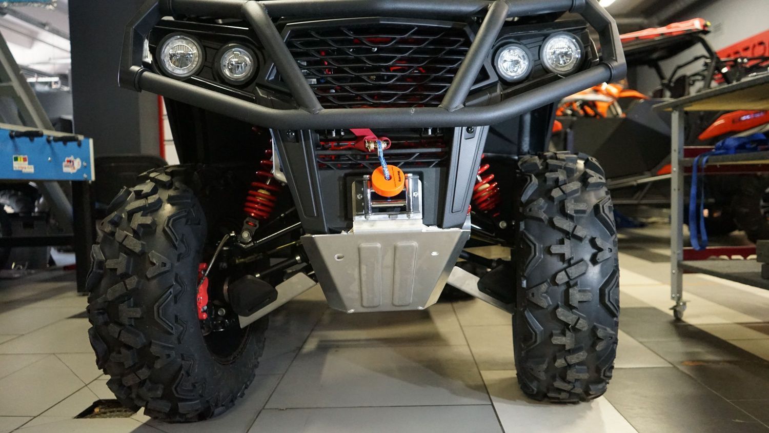 Полный комплект защиты для ODES PathCross 650/850/1000 , алюминий 4 мм, STORM, арт. 5191