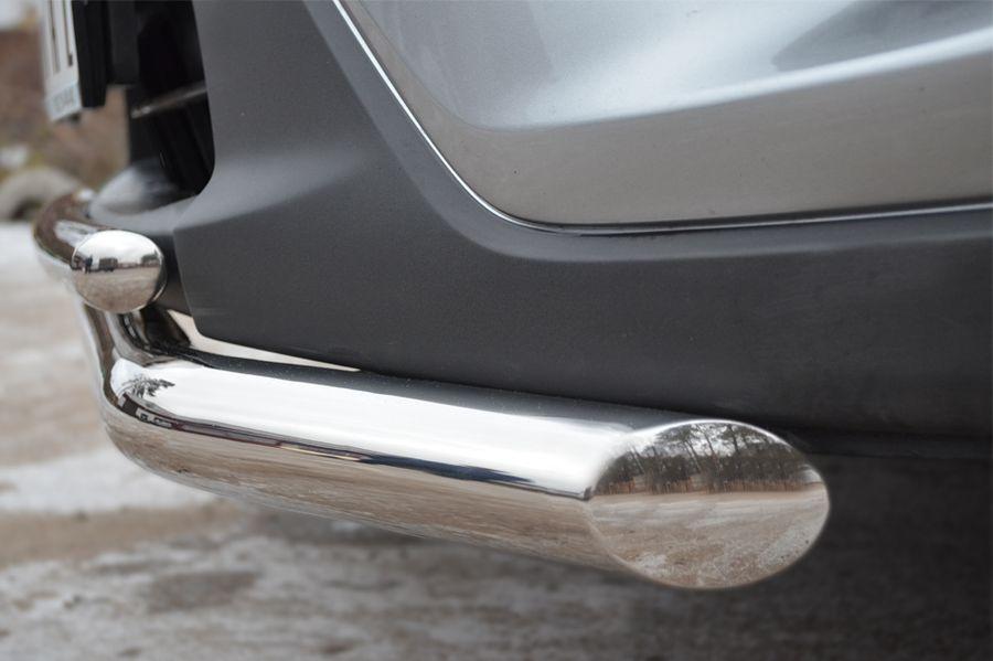 Защита переднего бампера d57/d42 для Mazda CX-5 2011, Slitkoff M5Z-001135