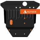 Защита  картера и КПП Mazda Premacy G1 1999-2004 V-1,8 , ALFeco, сталь 2мм, арт. ALF1318st