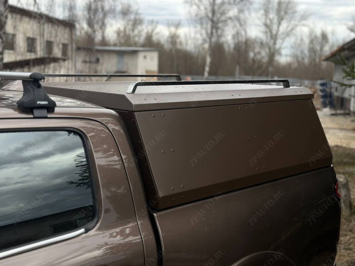 Рейлинг на крышу кунга (комплект Premium) Great Wall POER 2.0TD 4WD 2021-2024 арт. GRWALPOER21-42