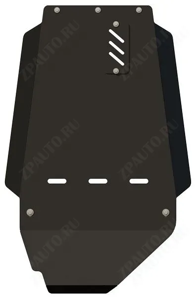 Защита АКПП и РК для TOYOTA Land Cruiser   100 - для 0530  1998 - 2007, V-4,2D, Sheriff, сталь 2,5 мм, арт. 24.0536
