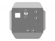 Защита маятника для HONDA Foreman (Rubicon) TRX 2005-11, алюминий 4 мм, STORM, арт. 1427