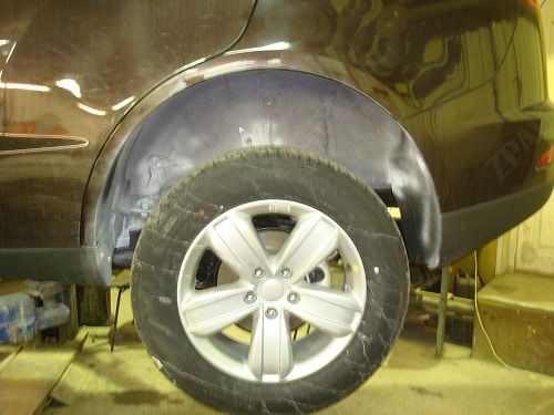 Локеры для Geely Emgrand X7 (Джили Эмгранд Х7 З) задние пара, Петропласт PPL-30745174
