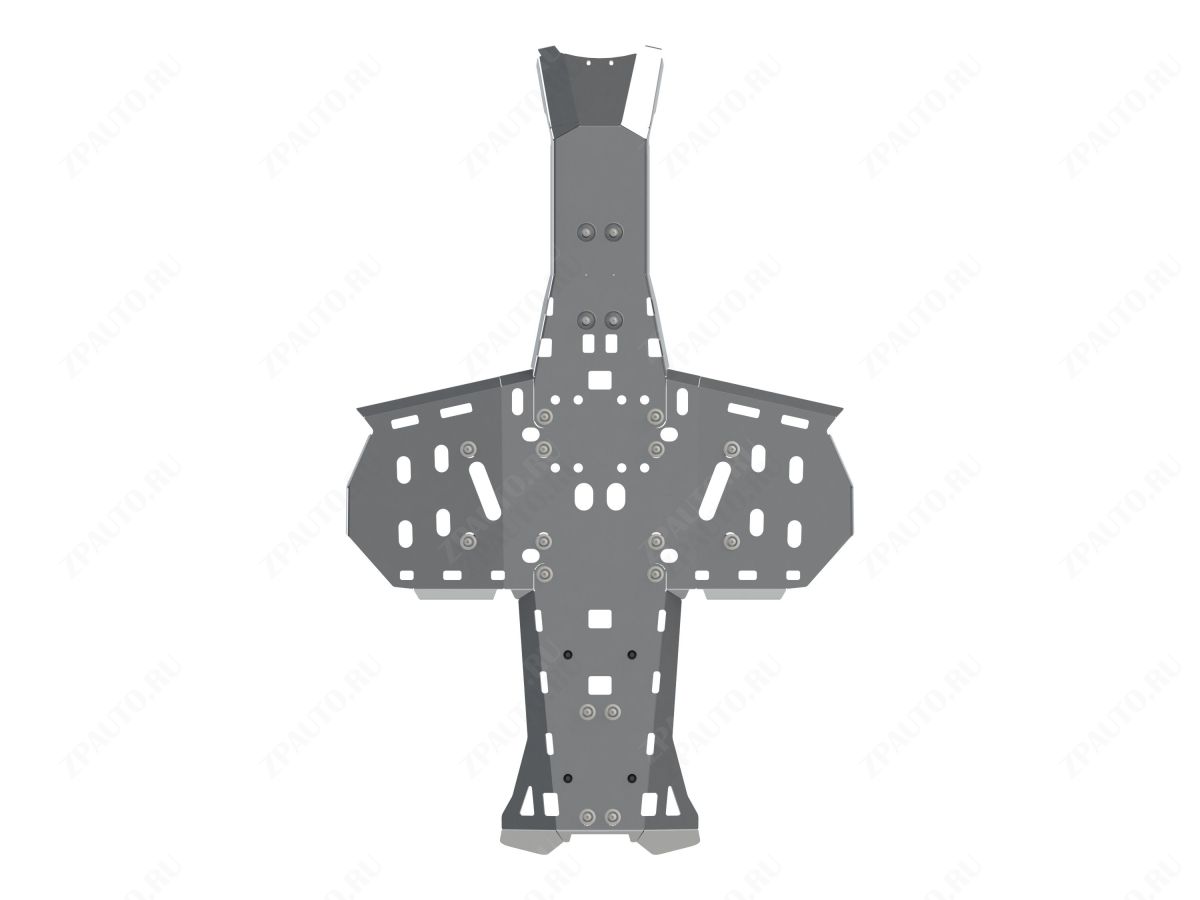 Защита днища для CAN-AM Renegade G2 2017-, алюминий 4 мм, STORM, арт. 3281