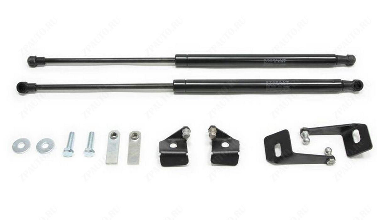 Амортизаторы капота АвтоУПОР (2 шт.)  Mitsubishi Lancer X (2007-2010; 2011-2015), Rival, арт. UMILAN012