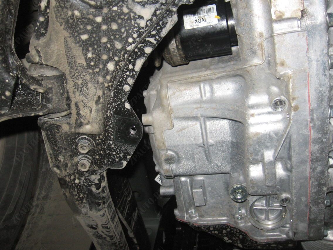 29.3342 Защита картера и КПП Ssang Yong Tivoli V-1,6 АТ 2 wd (2015-) (AL 4 мм)