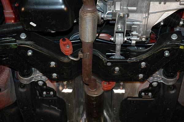 Защита картера и КПП для SKODA Fabia с балкой 2003 - 2007, V-1.2, Sheriff, сталь 2,0 мм, арт. 21.0617