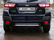 Защита задняя 42,4 мм для автомобиля Subaru XV 2017-, TCC Тюнинг SUBXV17-24