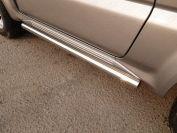 Пороги труба 60,3 мм для автомобиля Suzuki Jimny 2012-, TCC Тюнинг SUZJIM16-25