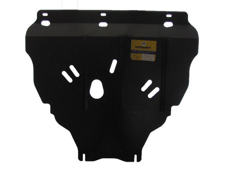 Защита двигателя, кпп стальная Motodor для Volvo S40 2004- (2 мм, сталь), 02613