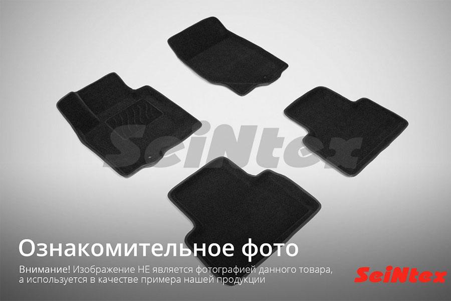 Ковры салонные 3D черные для Nissan Qashqai 2014-2016, Seintex 85870