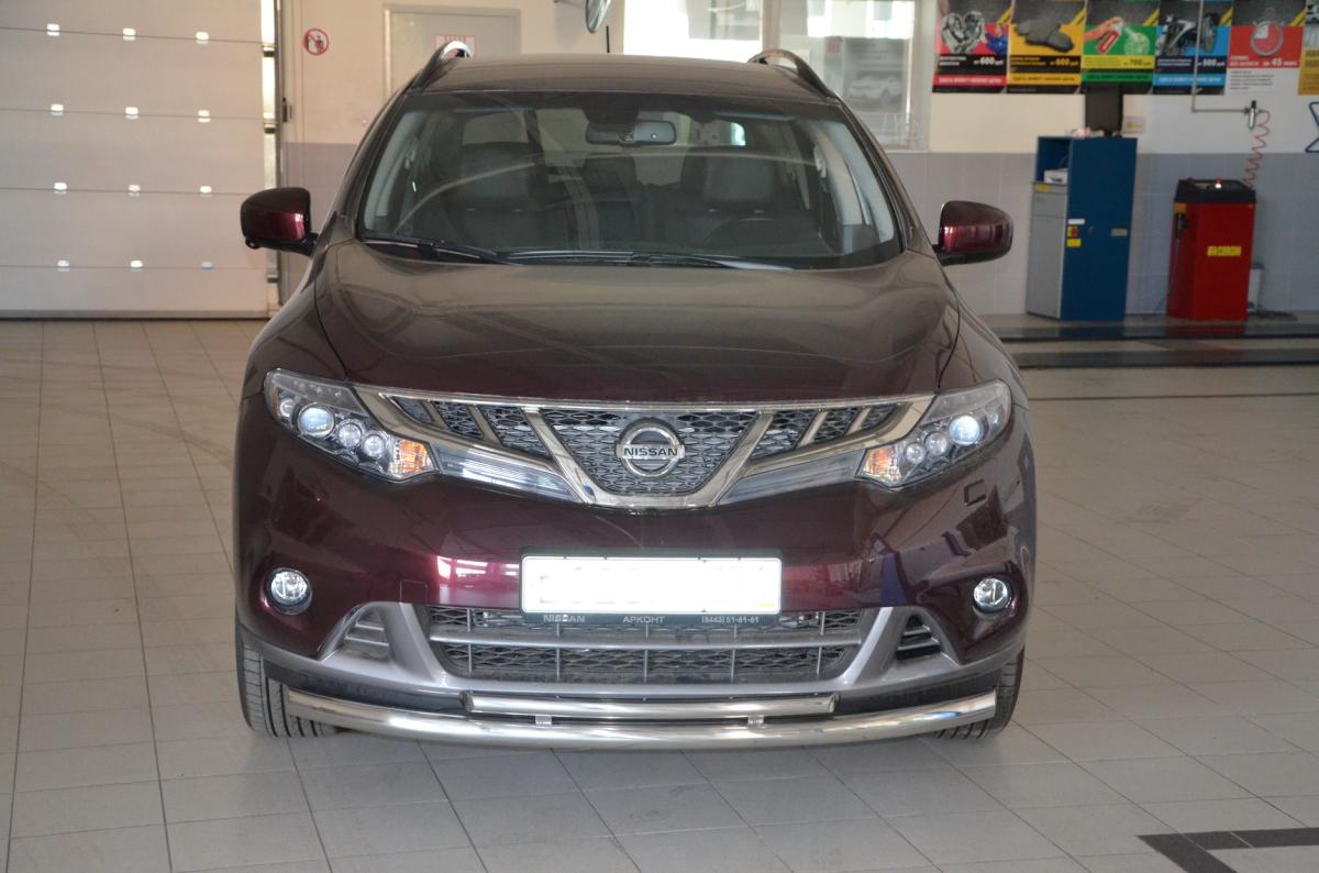 Защита переднего бампера для автомобиля NISSAN Murano 2014. NMU.14.04, Россия