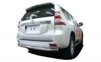 Защита заднего бампера d76 для Toyota Land Cruiser Prado 150 2014, TLCP150.14.12, Россия