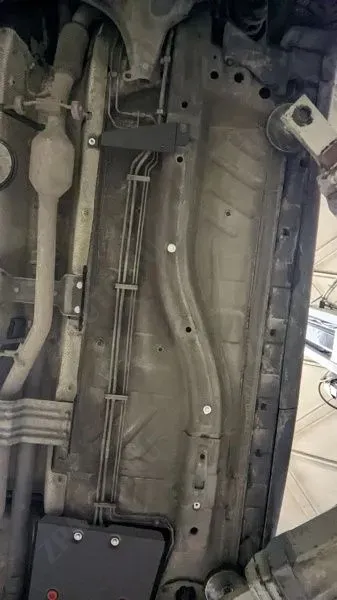 Защита топливных трубок для EXEED TXL  2021 -, V-1,6 АТ FullWD, Sheriff, сталь 2,0 мм, арт. 28.5299