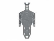 Защита днища для POLARIS RZR XP 1000 2013-15, алюминий 4 мм, STORM, арт. 3120